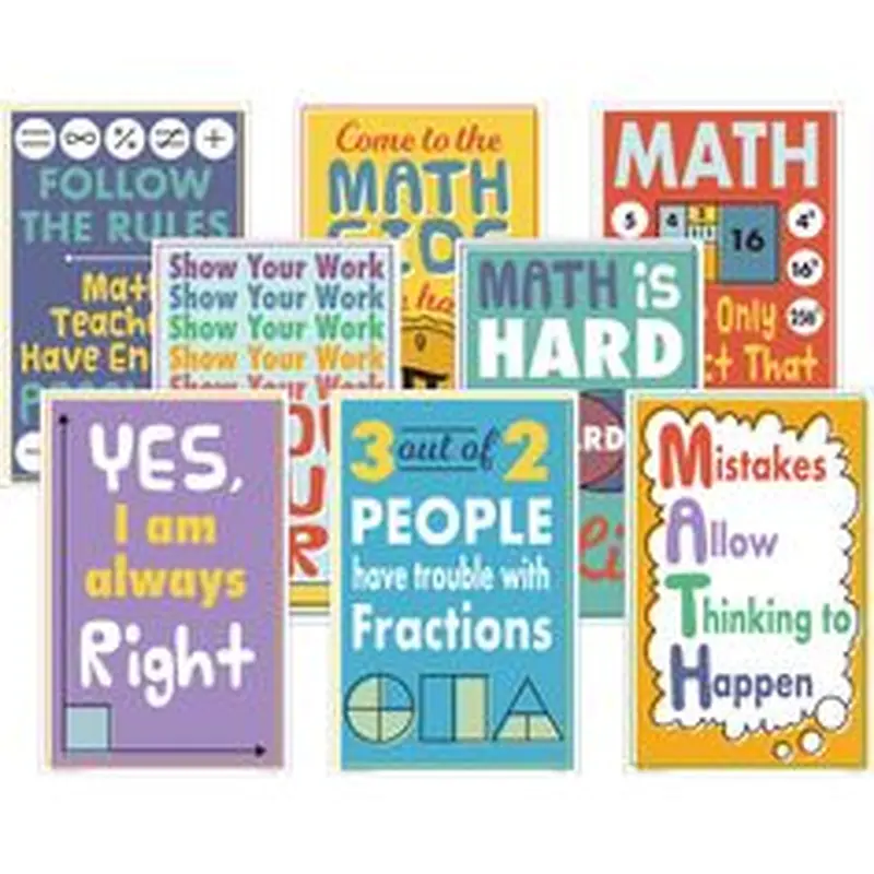 Teacher Created Math Fun Charts, 17" x 11" (P176)