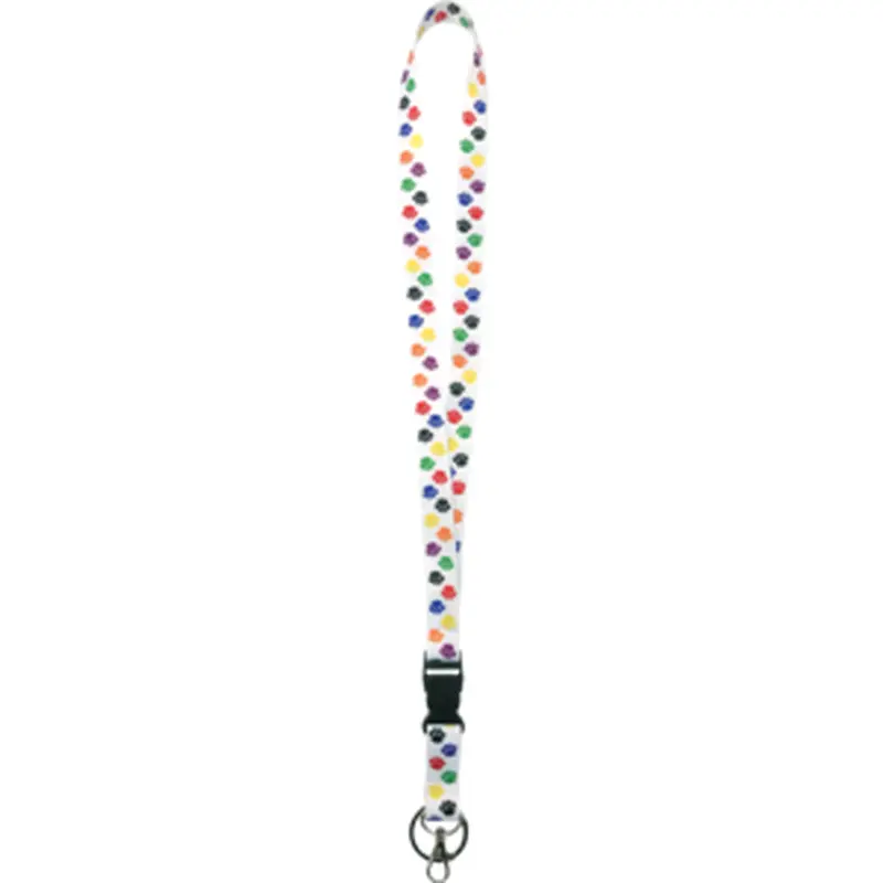 Teacher Created Colorful Paw Prints Lanyard (TCR 20350)