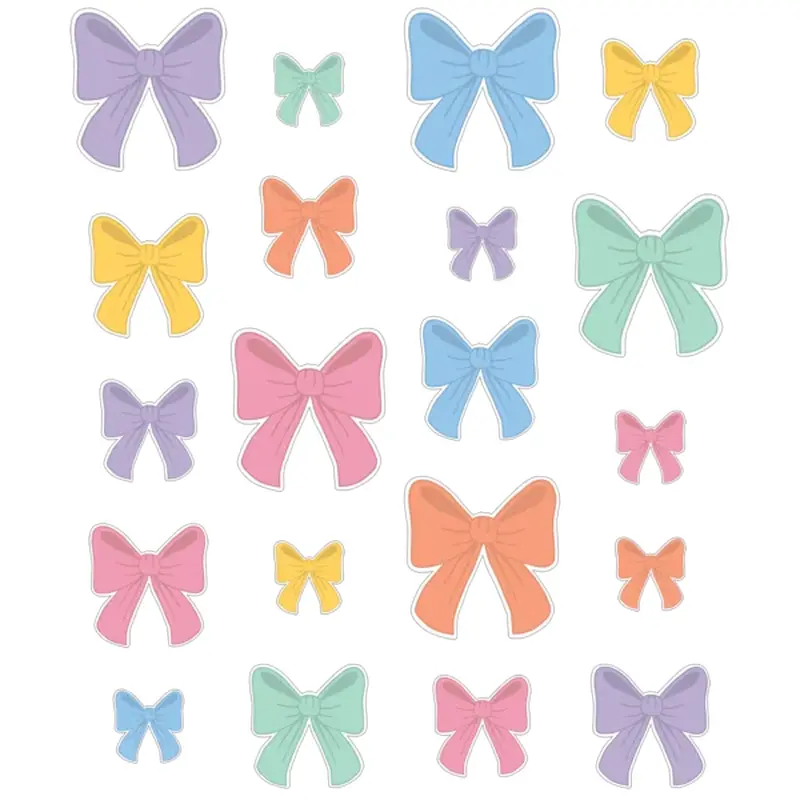 Teacher Created Resources Bows Accents, Assorted Sizes (TCR 9299)