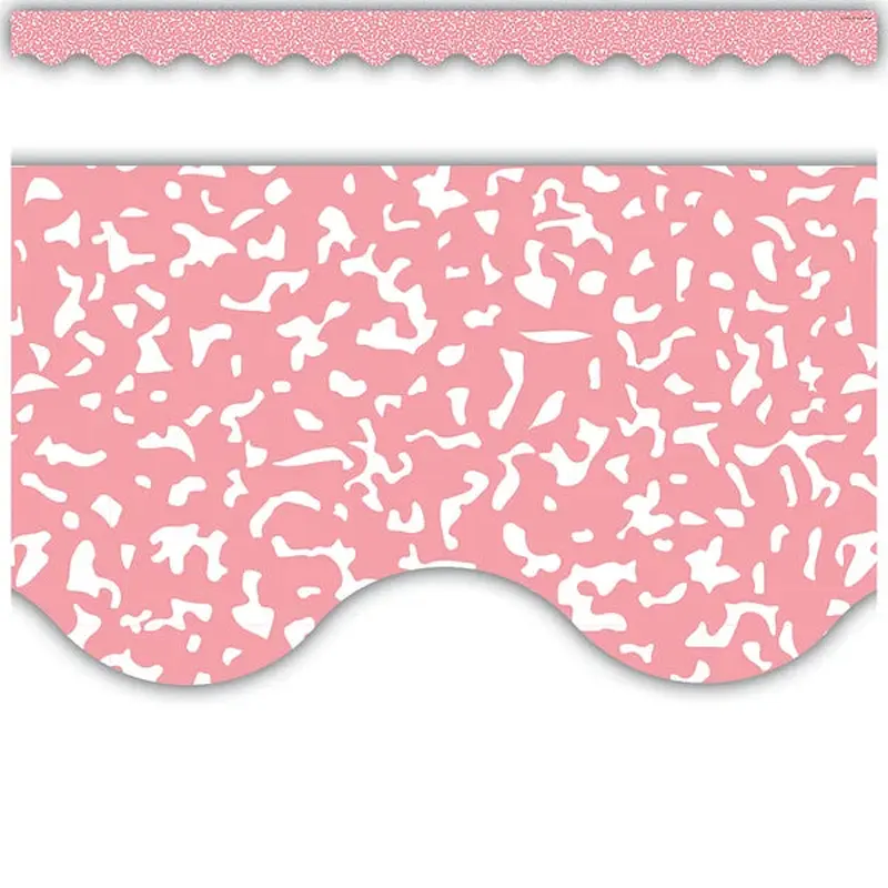 Teacher Created Resources Composition Pink Scalloped Border Trim (TCR 9316)