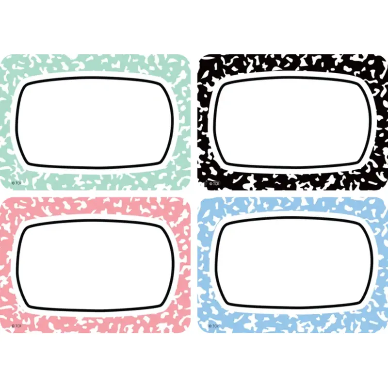 Teacher Created Resources Cool for School Name Tags/Labels (TCR 9320)