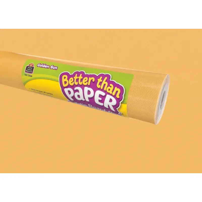Teacher Created Resources Golden Sun Better Than Paper Bulletin Board Roll (TCR 77524)