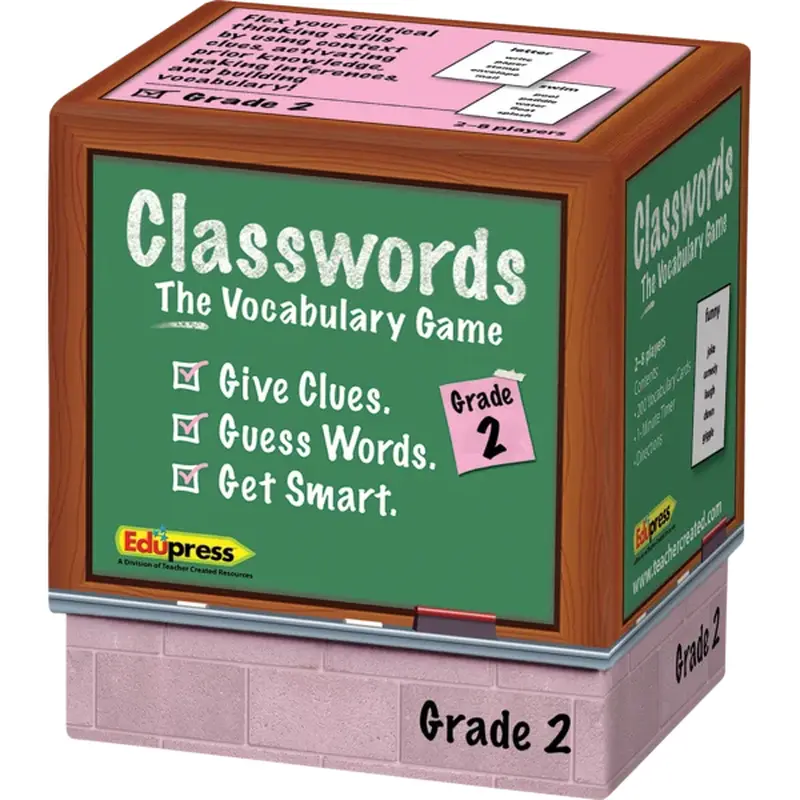 Teacher Created Resources Edupress Classwords The Vocabulary Game Grade 2 (TCR 63750)