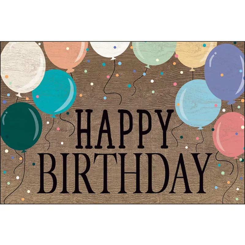 Teacher Created Resources Home Sweet Classroom Happy Birthday Postcards (TCR 8531)