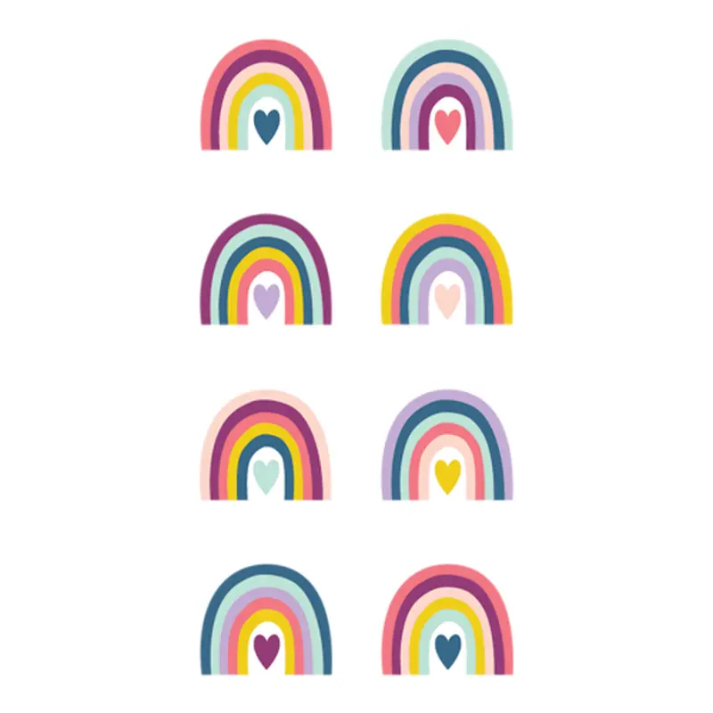 Teacher Created Resources Oh Happy Day Rainbows Mini Stickers (TCR 9055)
