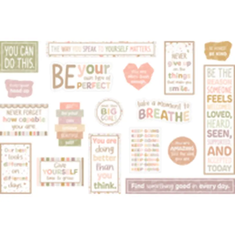 Teacher Created Resources Terrazzo Tones Inspirational Mini Bulletin Board Set (TCR 7210)