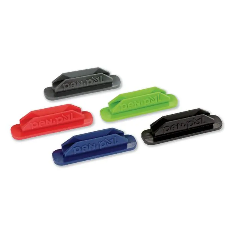 TOPS PenPal Rubber Pen/Pencil Holder, Assorted ColorsBlack