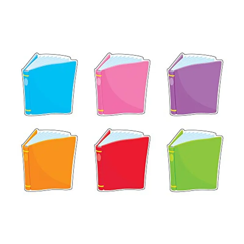 Trend Bright Books Accent Cut Outs (T 10931)