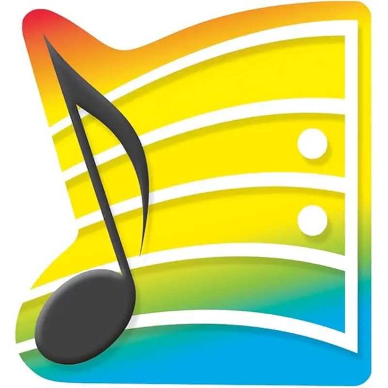 Trend Music Note Mini Accents, 36 Count (T 10556)
