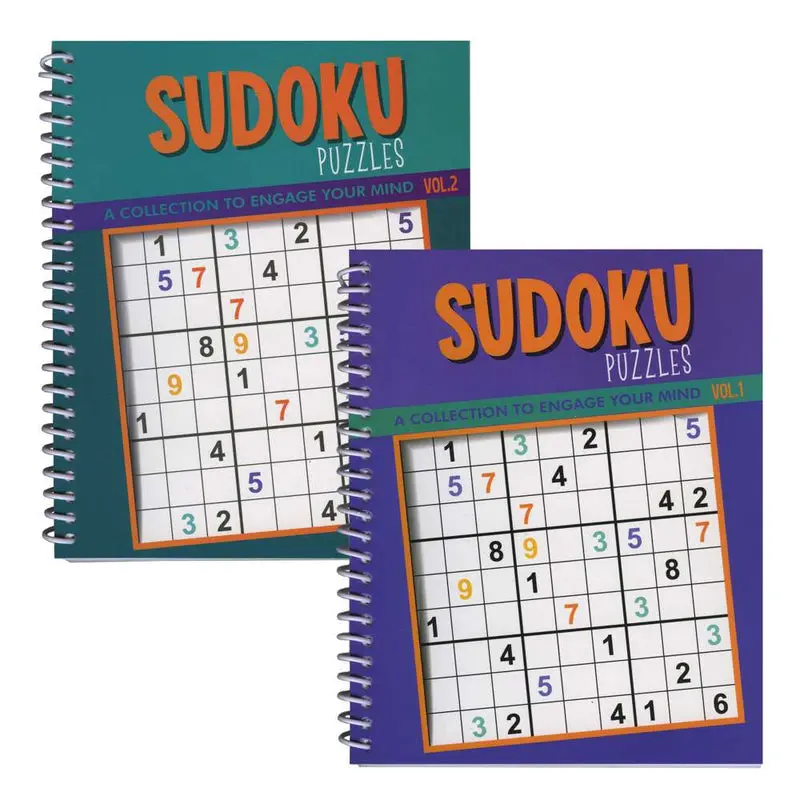 SPIRAL SUDUKO DIGEST PUZZLE BOOKS