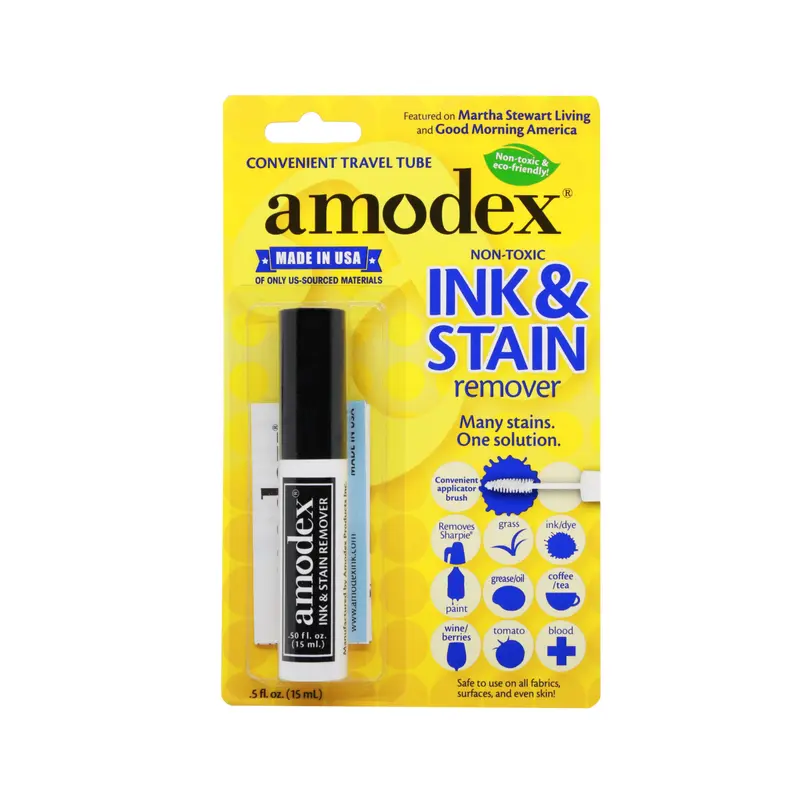 Amodex Ink and Stain Remover - Travel Tube (.5 oz)