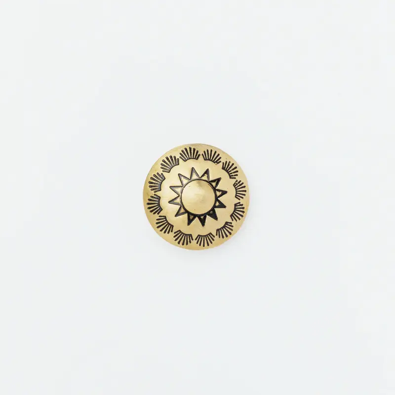 The Superior Labor Sun Brass Pins G