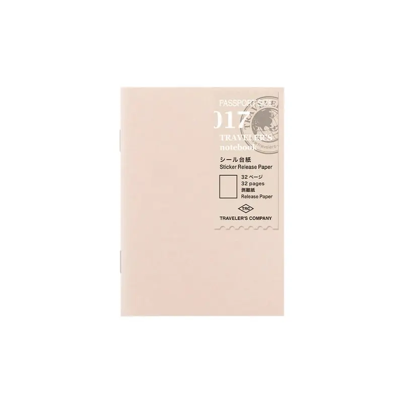 TRAVELER'S Notebook 017 Passport Sticker Release