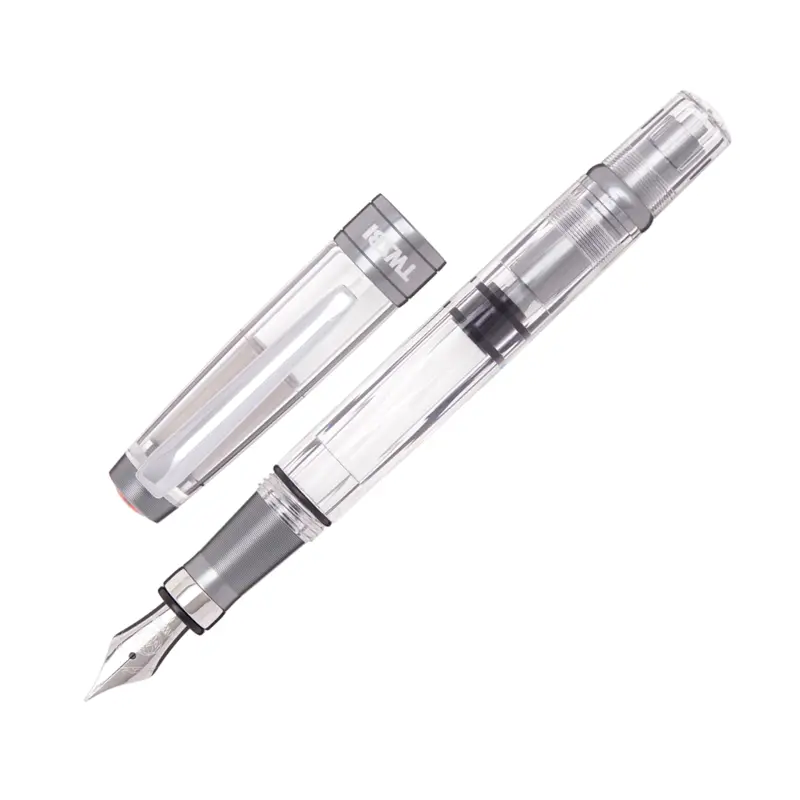 TWSBI Diamond 580ALR Fountain Pen - Nickel GrayExtra Fine