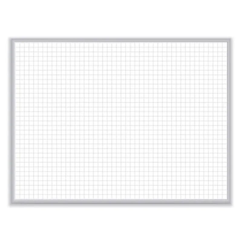 Non-magnetic Whiteboard With Aluminum Frame, 24" X 17.81", White Surface, Satin Aluminum Frame