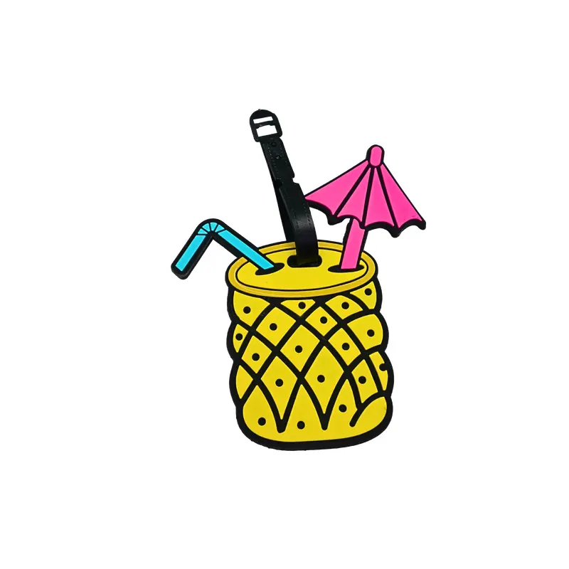 Cool Chill Pineapple Theme Luggage TagAssorted