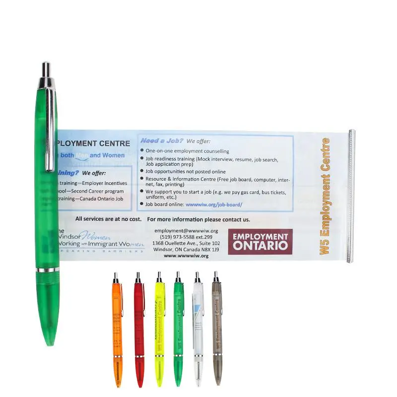 Clicker Banner Ballpoint Pens3000 