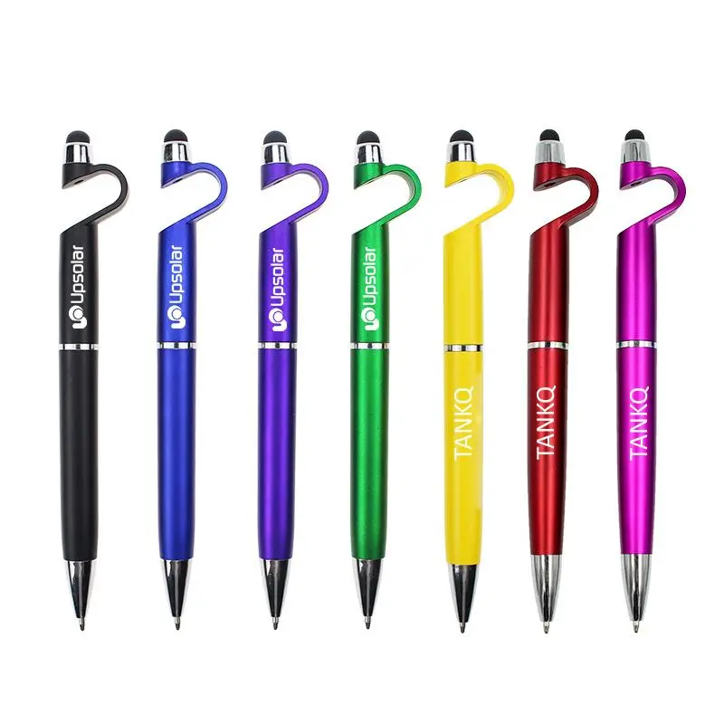 Dual-Use Ballpoint Pen With Mobile Phone Bracket3000 