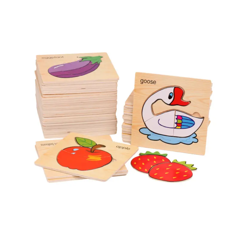 Fruit Design Wooden Jigsaw PuzzleAssorted