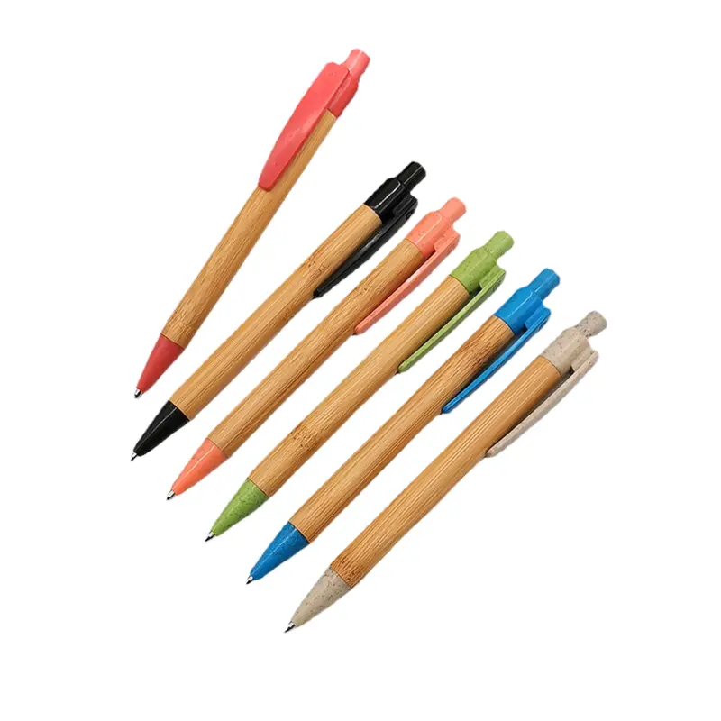 Eco Wheat Straw and Bamboo Pen (Deliver in 4-6 weeks)