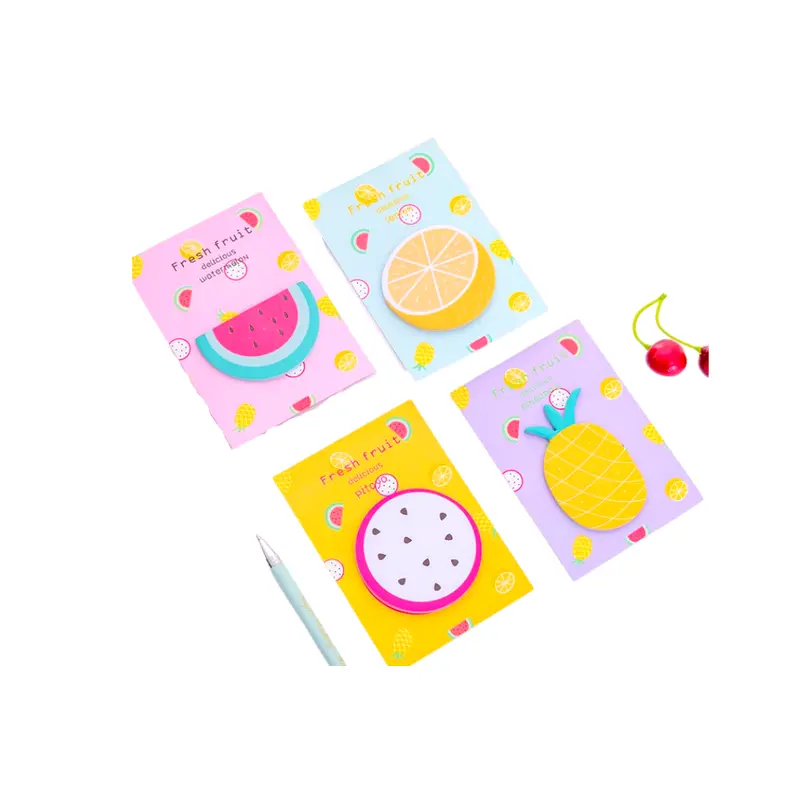 Fresh Fruit Theme Memo PadAssorted