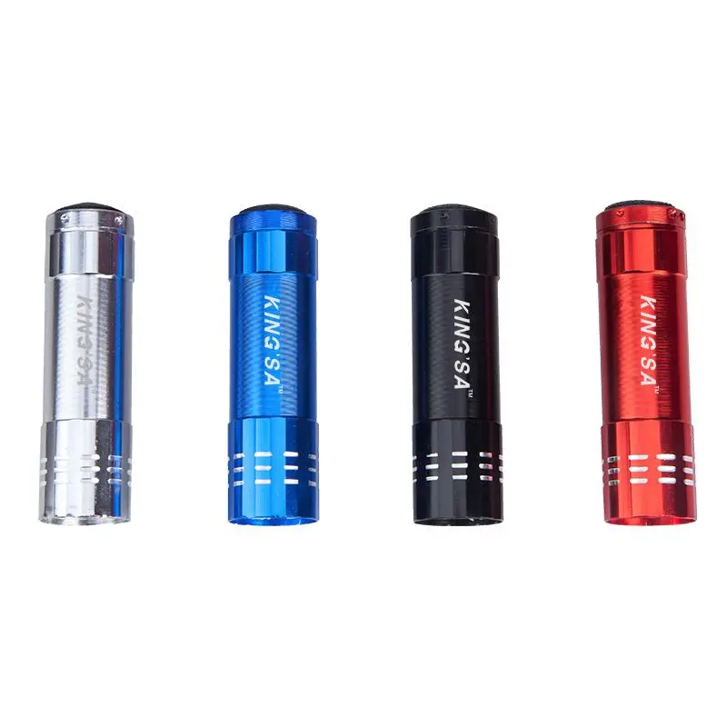 Mini Led Torch Light With Silver Ring Design1000 