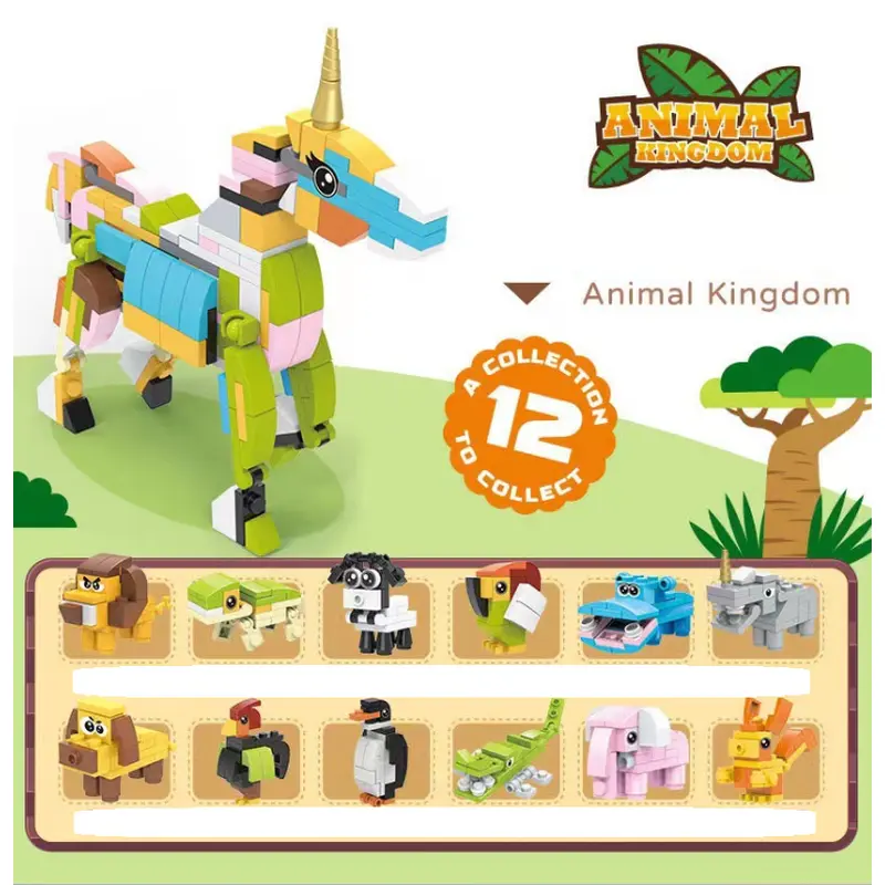 Nano Block Animal and DinoDinosaur