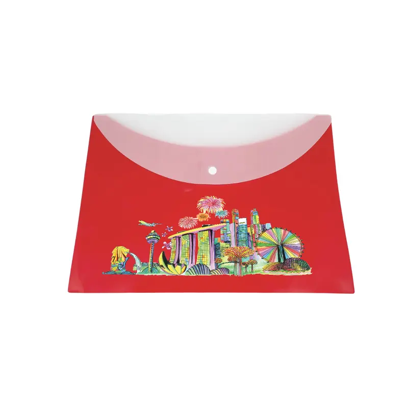 National Day Design Button FolderAssorted
