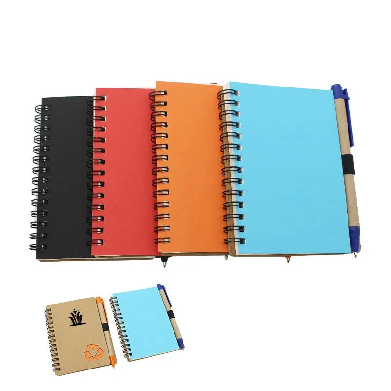 Notebook With Recycling Symbol On Cover1000 