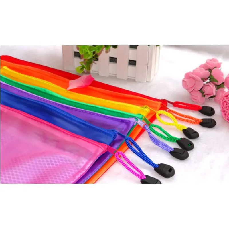 PVC Zip Case with Divider (A5)Assorted