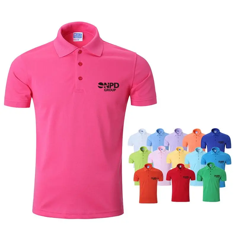 Short-Sleeved Polo Shirt For Men With Thick Lapels1000 