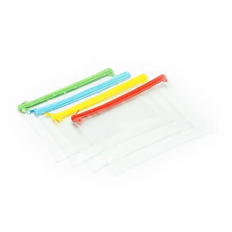 Transparent PVC A5 Zip Case