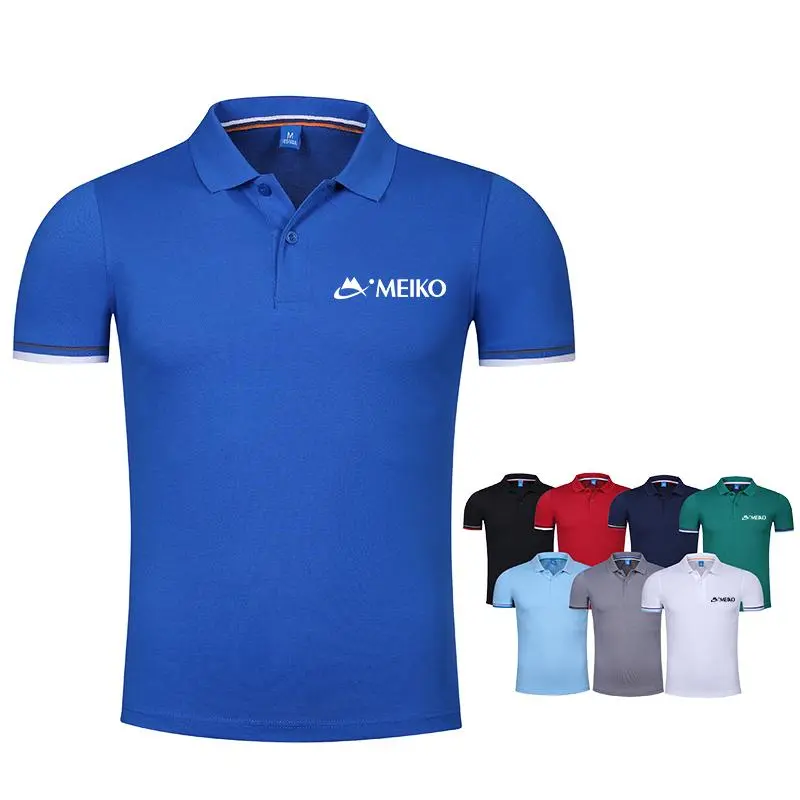 Short-Sleeved Polo Shirt With Striped Arm Pattern1000 