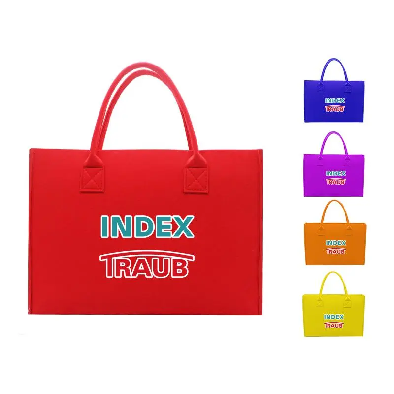 Solid Colour Felt Tote Bag1000 
