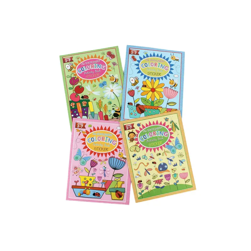 Sticker and Coloring BookAssorted