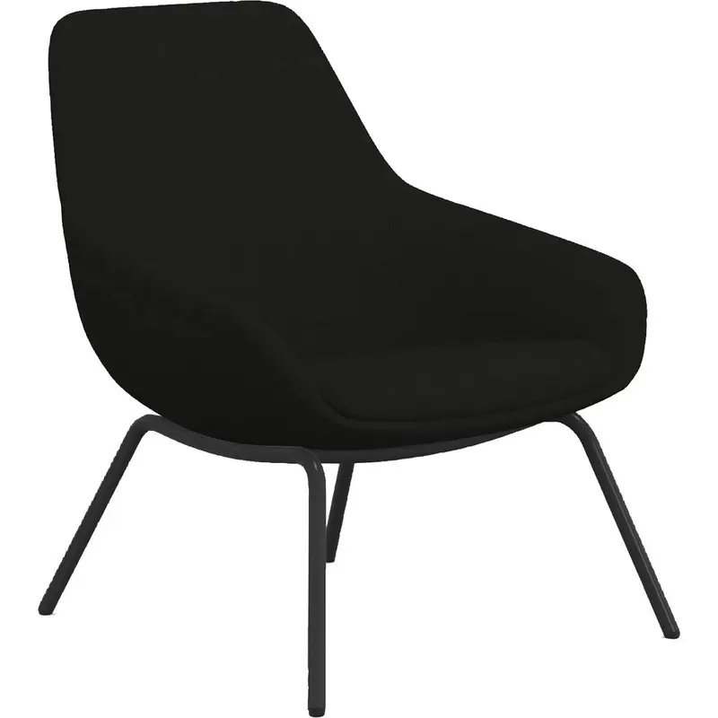 9 to 5 Seating 4-leg Lilly Lounge Chair [SKU - NTF9101LGBFON]EA