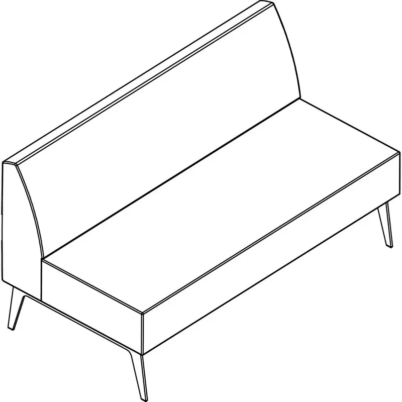Arold Hip Hop Collection Straight Chair [SKU - AROHC60K8W8]EA