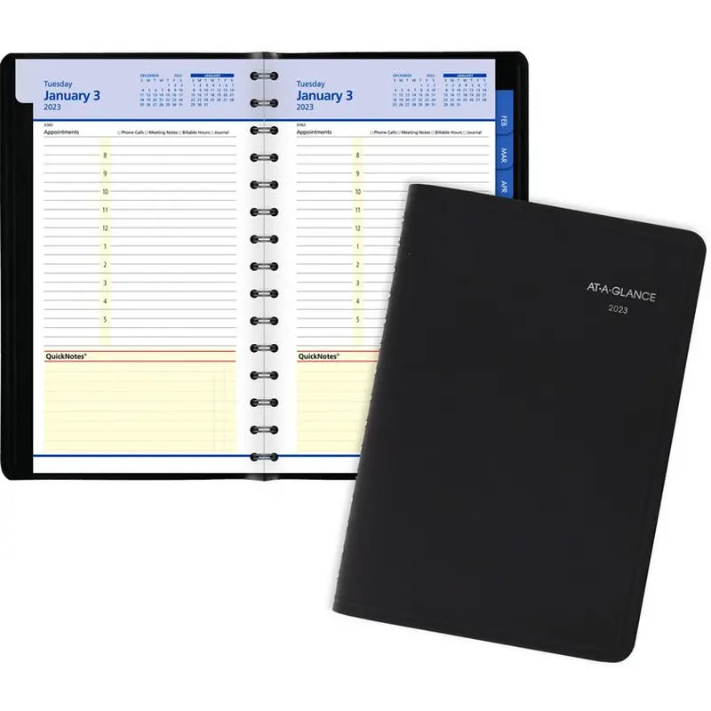 At-A-Glance Quicknotes Daily/Monthly Appointment Book [SKU - AAG760405]EA
