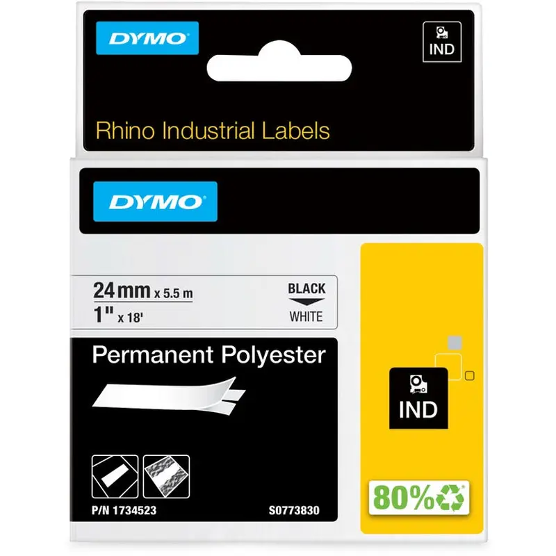Dymo Rhino Permanent Polyester Tape [SKU - DYM1734523]EA