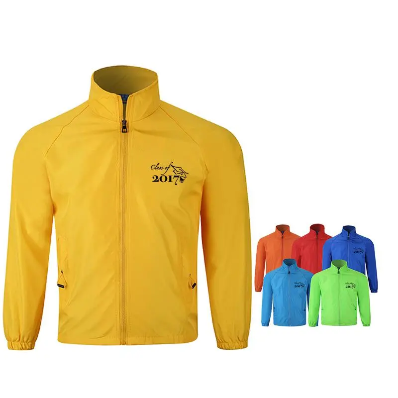 Zippered Long-Sleeved Windbreaker1000 