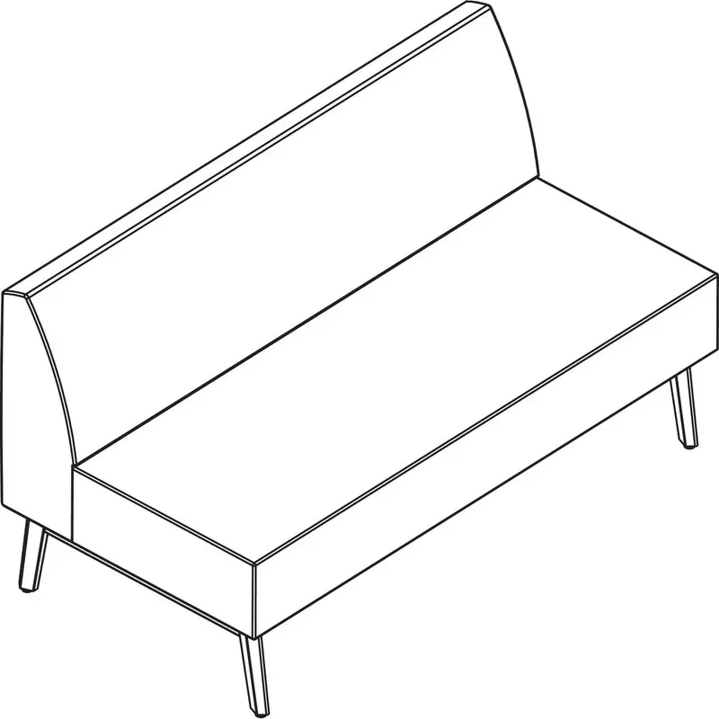 Arold Hip Hop Collection Straight Chair [SKU - AROHC60W20TP04]EA