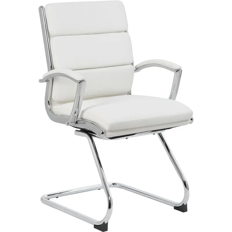 Boss Executive CaressoftPlus Chair with Metal Chrome Finish - Guest Chair [SKU - BOPB9479WT]EA