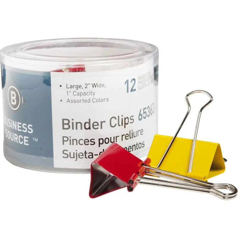 Business Source Colored Fold-back Binder Clips [SKU - BSN65363]PK