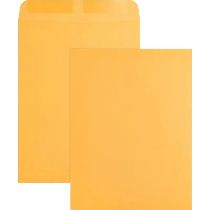 Business Source Kraft Gummed Catalog Envelopes [SKU - BSN42100]BX