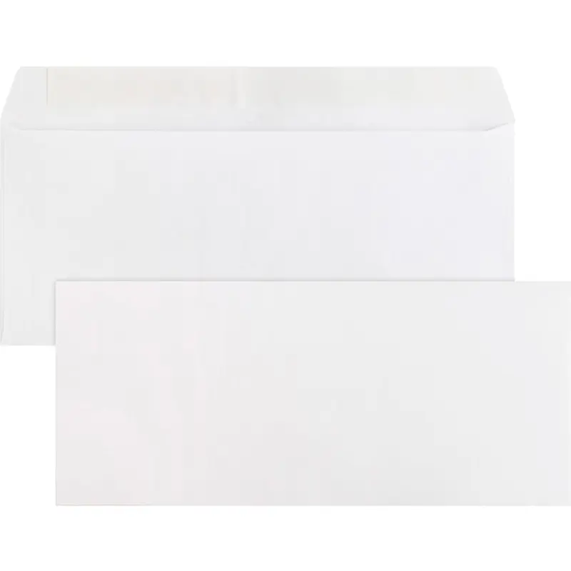 Business Source Plain Peel/Seal Business Envelopes [SKU - BSN04646]BX