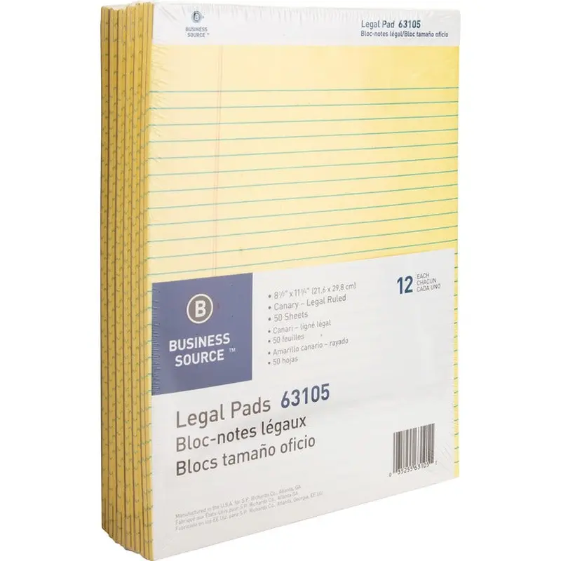 Business Source Micro-Perforated Legal Ruled Pads [SKU - BSN63105]DZ
