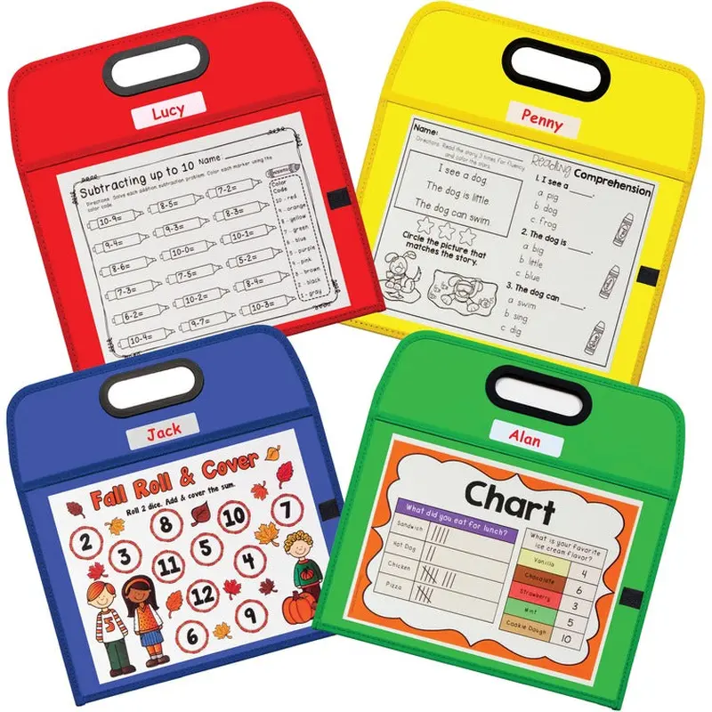 C-Line Portable Dry Erase Pockets - Study Aid [SKU - CLI40210]CT