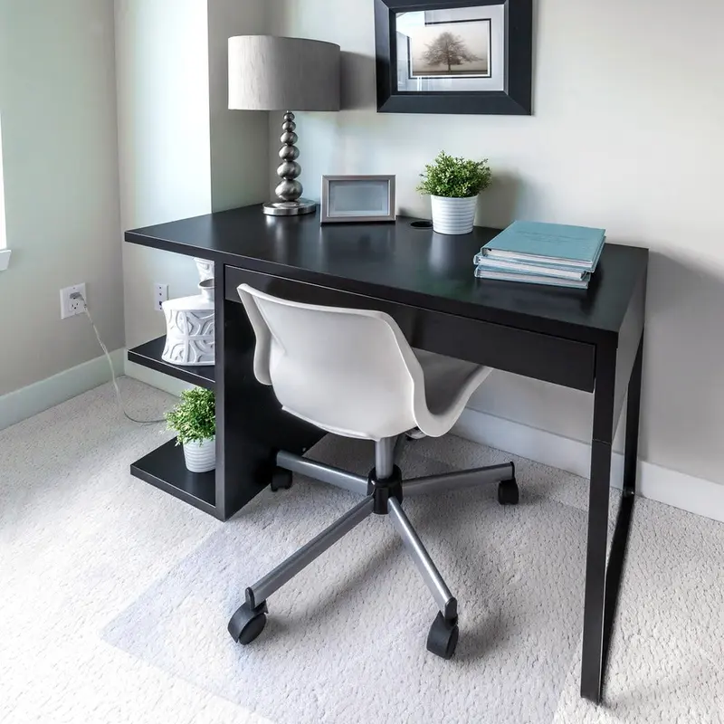 Cleartex Ultimat Low/Medium Pile Carpet Rectangular Chairmat [SKU - FLR1113423ER]EA