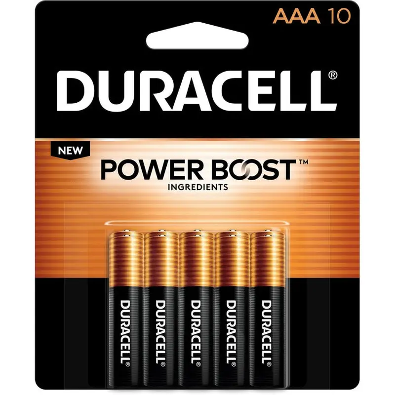 Duracell Coppertop Alkaline AAA Batteries [SKU - DURMN2400B10ZCT]CT