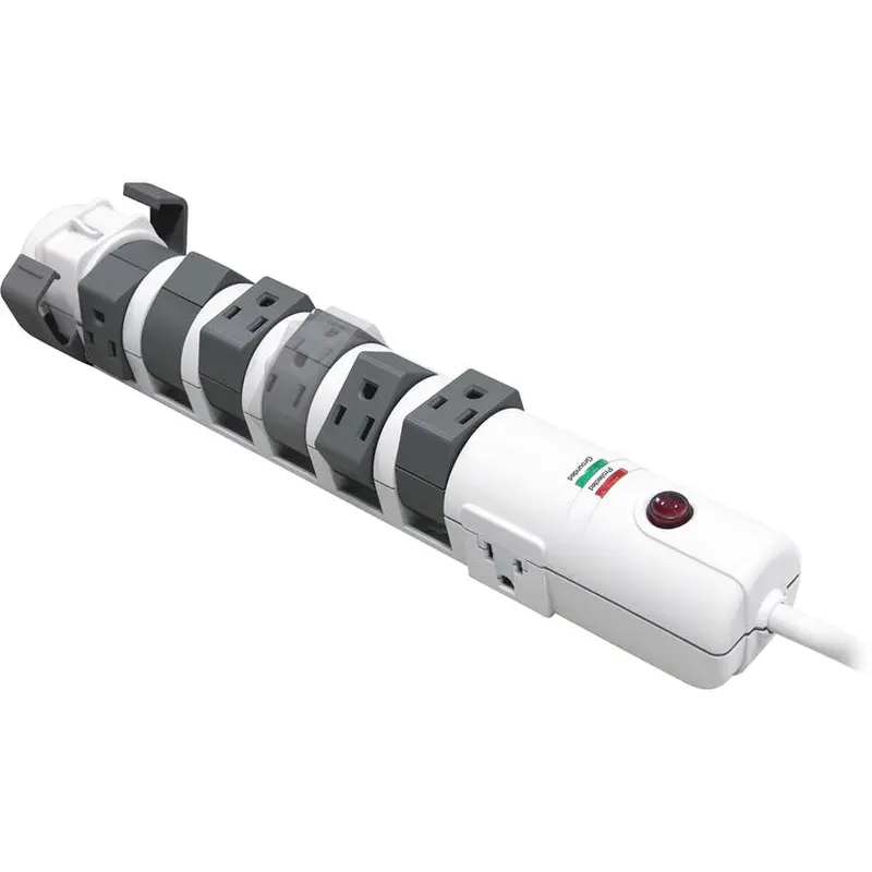 Compucessory 180 Degree 8-Outlet Surge Protector [SKU - CCS25664]EA